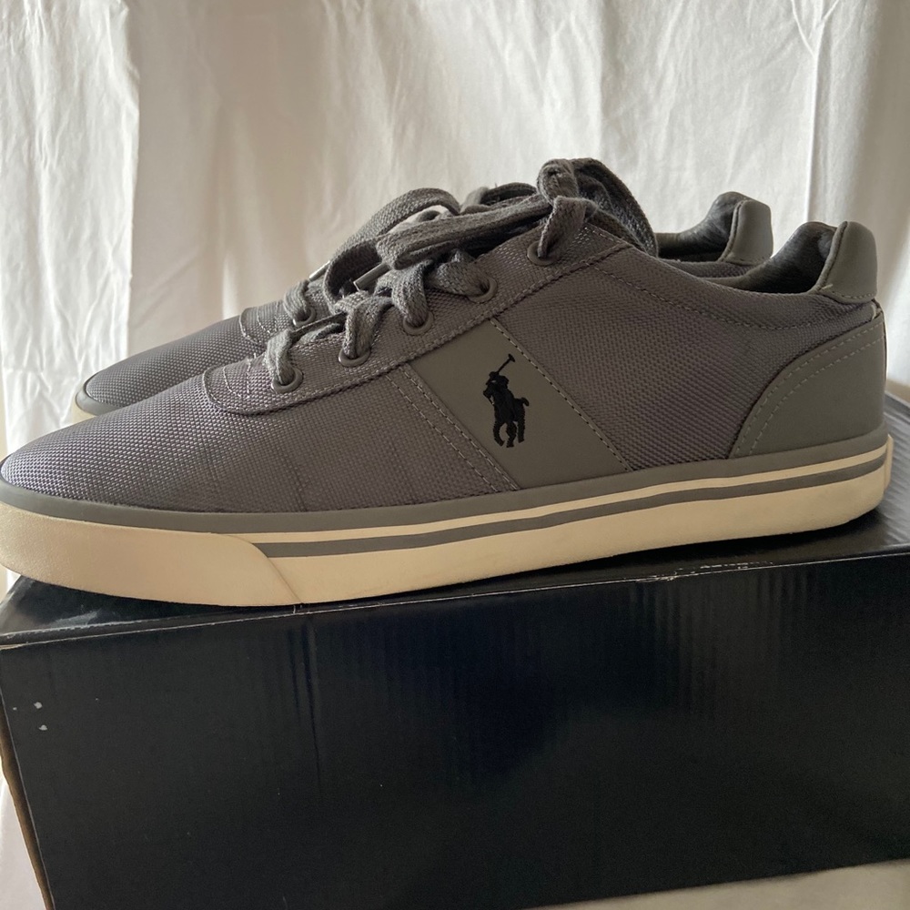 Grey Polo Shoes